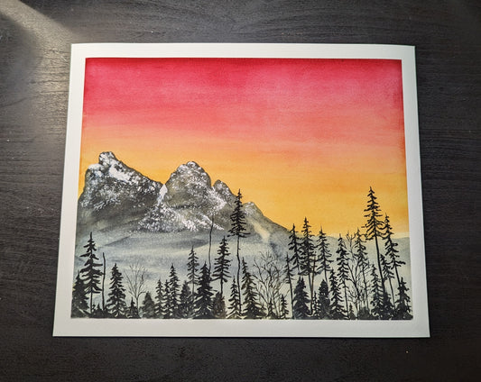 Fine Art Print - Morning Light 10x8 with border