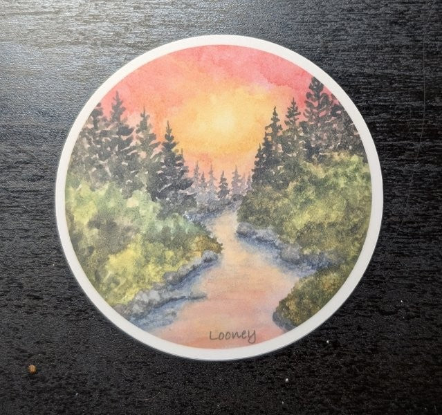 Vinyl Stickers - River Daydream