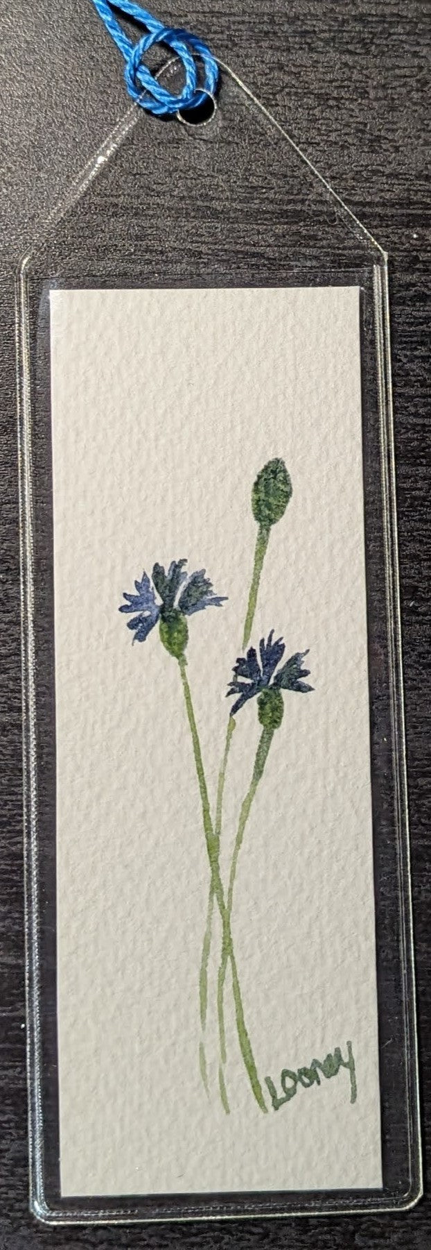 Bookmark - Original Watercolor with Protective Sleeve