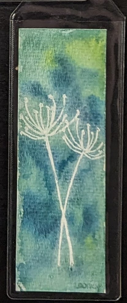 Bookmark - Original Watercolor with Protective Sleeve