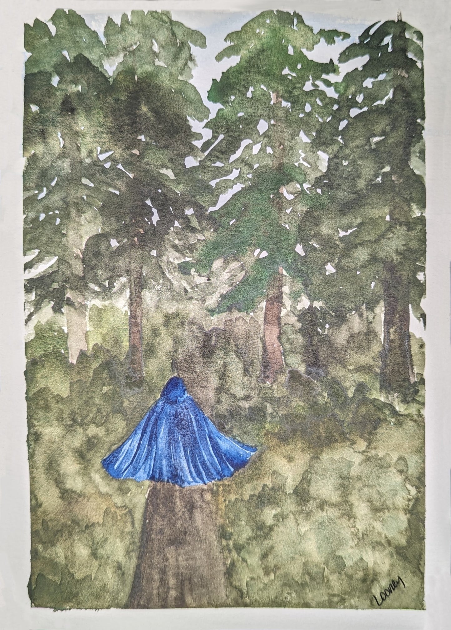 Print - Into the Woods 6x8