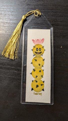 Bookmark - Original Watercolor with Protective Sleeve