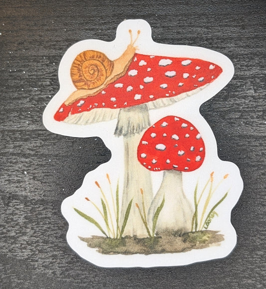 Vinyl Sticker - Mushroom Friend