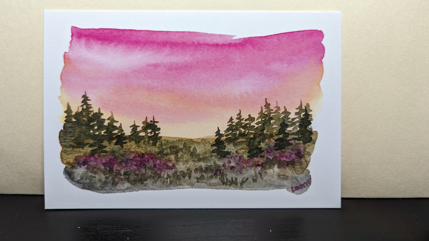 Print - Pink Sunset 4x6