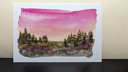 Print - Pink Sunset 4x6