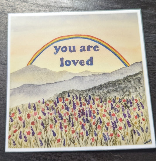 Vinyl Sticker - You Are Loved