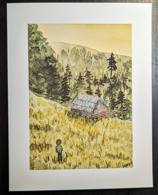 Print - Mountain Man - 5x7