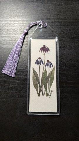 Bookmark - Original Watercolor with Protective Sleeve