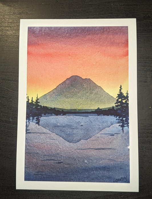 Fine Art Print - Rainier Reflections 6x9