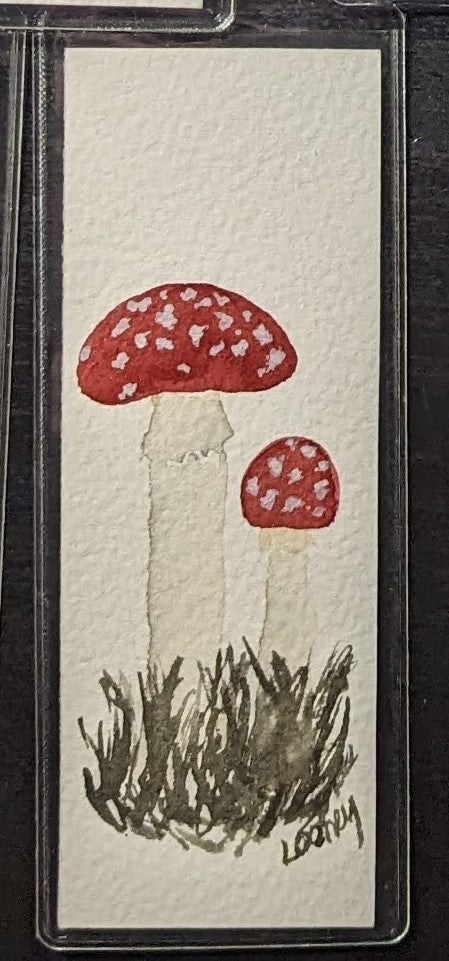 Bookmark - Original Watercolor with Protective Sleeve