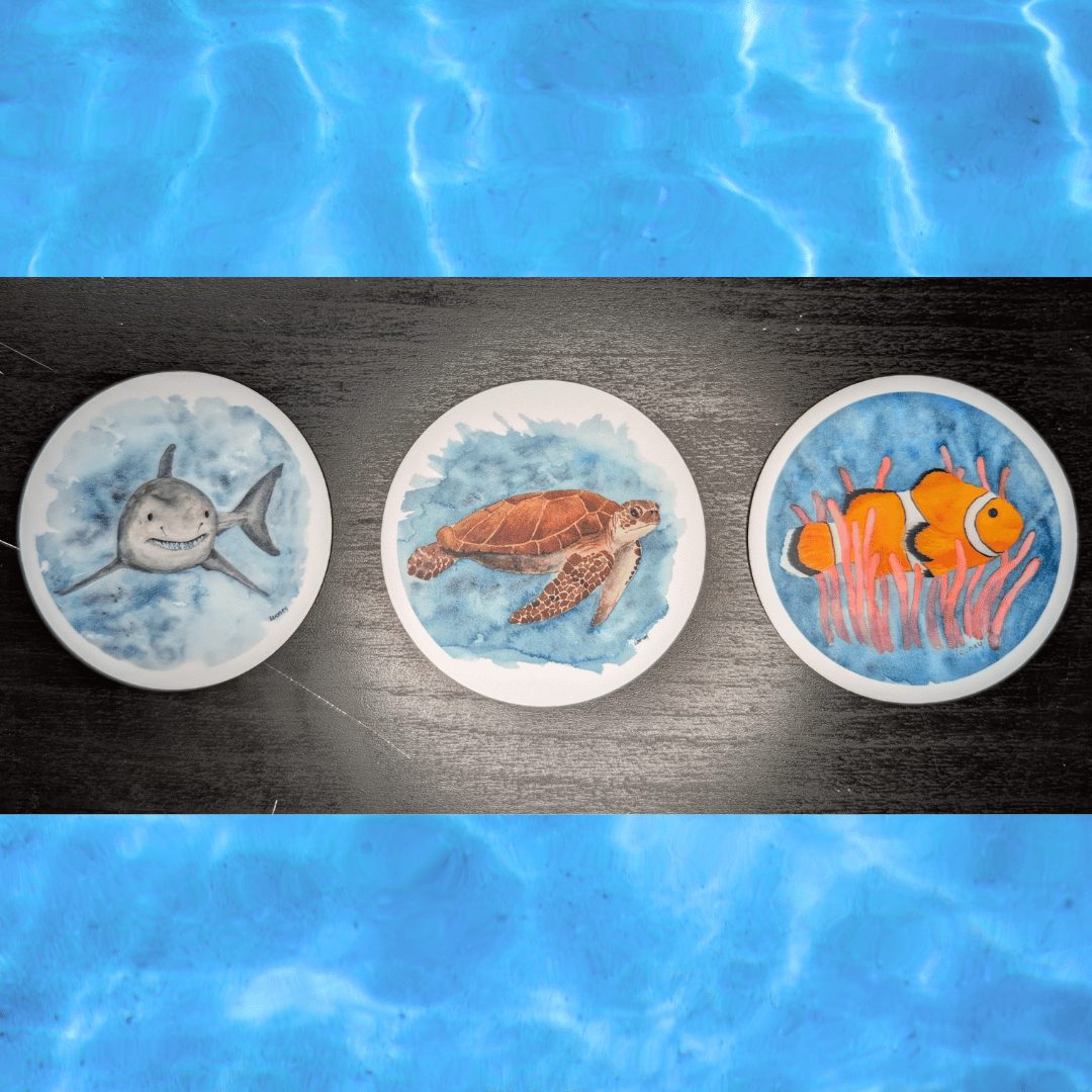 Vinyl Stickers - Sea Creatures