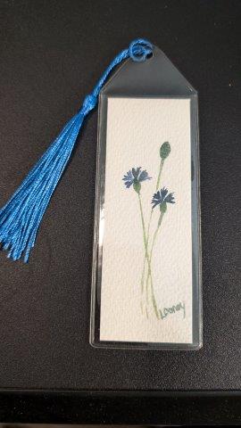 Bookmark - Original Watercolor with Protective Sleeve