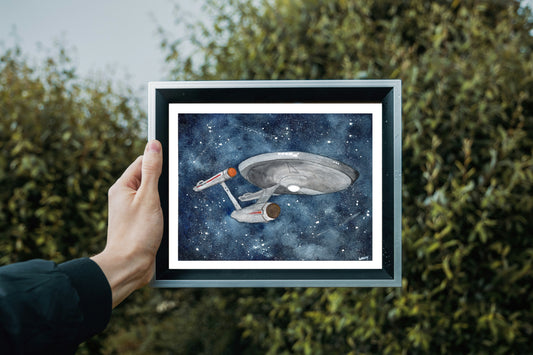 Fine Art Print - Enterprise 10x8