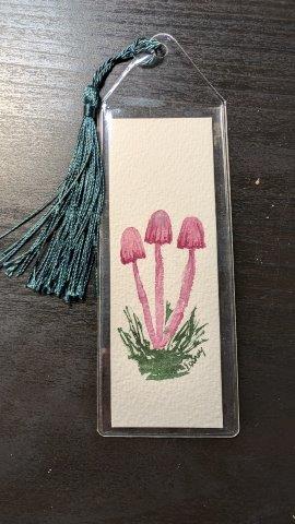 Bookmark - Original Watercolor with Protective Sleeve