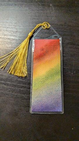 Bookmark - Original Watercolor with Protective Sleeve